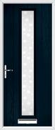 1 Strip Composite Door bubbles glass