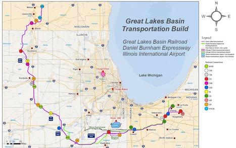 Great Lakes Central Railroad Map Great Lakes Basin Rail