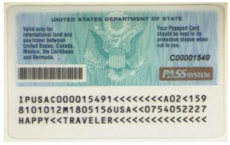 What is a Passport Card?