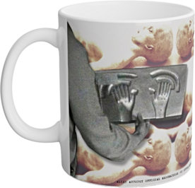 "Alien Autopsy" White Mug, 11oz