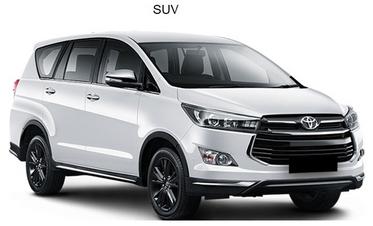 SUV Luxury Car Rentals Hire Small Innova Sumo Passenger Van SUV Bus Hire Tata Winger Tempo Traveller