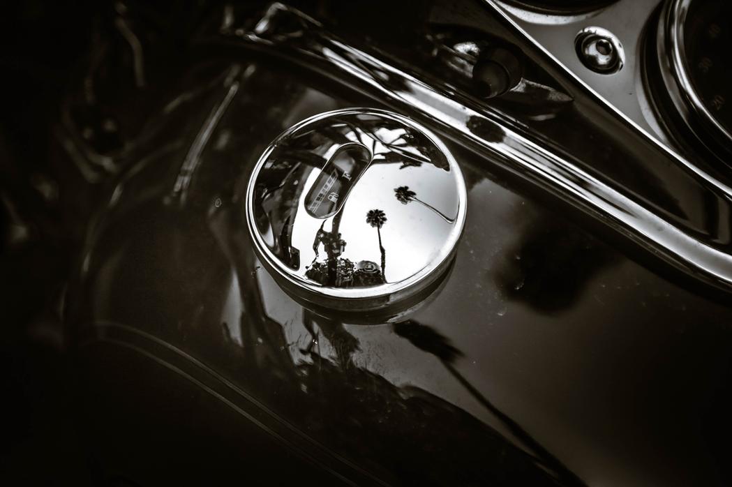 custom harley davidson chrome motorcycle work