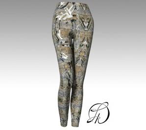 Leggings in Laura Davis Art Studio Etsy Store