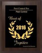 Best 2016 Pest Control Award