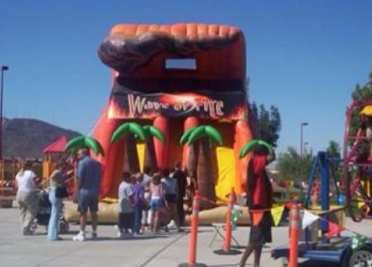 Tallest inflatable water slide in world' in Gilbert