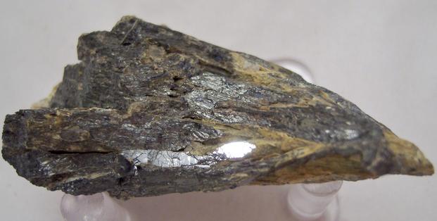 STIBICONITE pseudomorph after STIBNITE - San José Mine, Wadley, Mun. de Catorce, San Luis Potosí, Mexico - ex F. D'Esopo