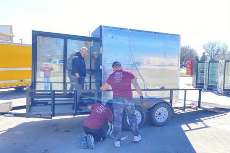 Commercial Cooler removal