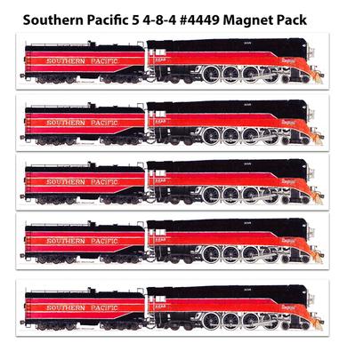 Ferromex General Merchandise Train 5 magnets by Andy Fletcher 