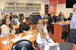 Lyal S. Sunga in Moscow Russia training faculty in human rights pedagogy