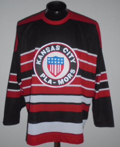 Late 1960s Kansas City Blues #18 Game Worn Jersey. Hockey