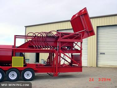 T5 Portable Gold Trommel Wash Plant Msi Mining Equipment Gold