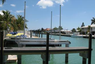 Used Boat Lift On Deck