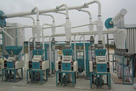 small scale maize flour milling machinery