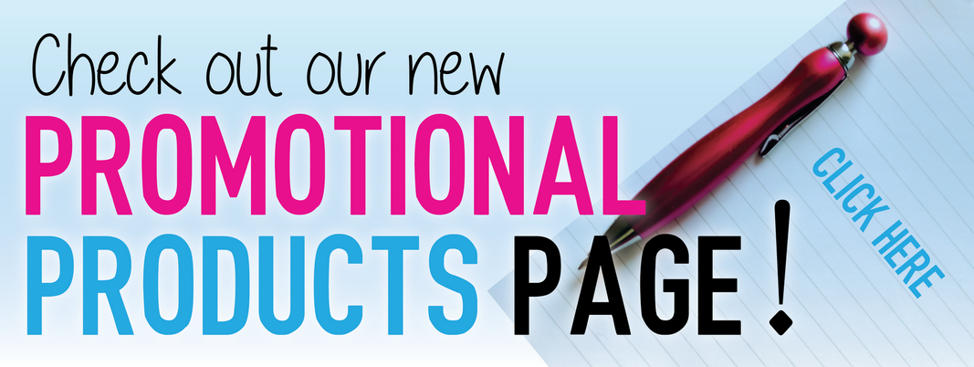 Promotional Products - Mugs, Pens, Hats, Apparel, Clothing, Clubs, Martial Arts, Stickers, Window Graphics, Signage, T-Shirts, Prints, A-Frames, LED, Pop-Up, Medals