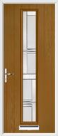 1 Strip Composite Door regal corenet glass