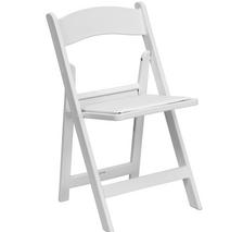 White Garden Folding Chair