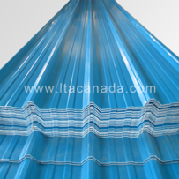 Cubierta termoacustica en pvc LTA