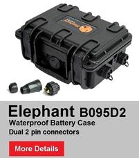  Elephant B095D2 Kayak Battery Box Waterproof Battery