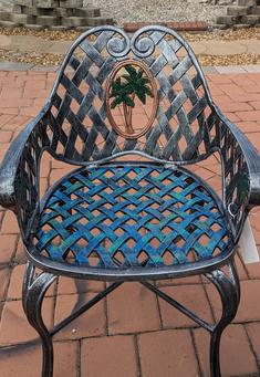 aluminum patio chair