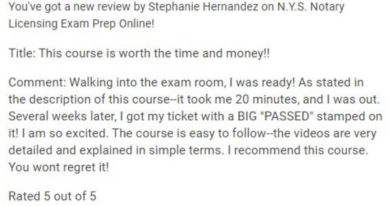 Notary Online Classes NY Licensing