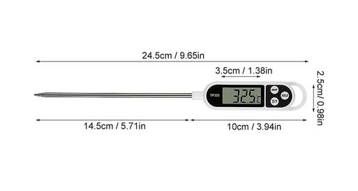 Size of Digital Kitchen Thermometer Food Temperature Detector in Pakistan
