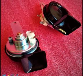 Pair of Car Horns in Pakistan Ultra Loud DC 12v Car Truck Snail Horn Boat Motorcycle