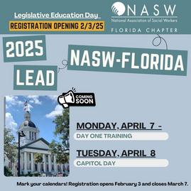 LEAD 2025, April 7 - 8 Flyer