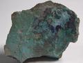 Pseudomalachite, Chrysocolla, manganese oxides, Schuyler Copper Mine (Schuyler Mine; Arlington Mine), North Arlington, Bergen County, New Jersey, USA