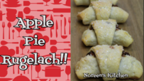 Apple Pie Rugelach Cookies, Noreen's Kitchen
