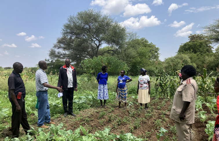 visit with AIC Kokwototo and Orus in East Tiaty