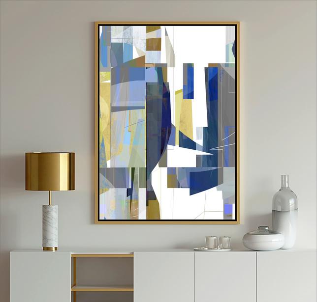 multi-color abstract art, #abstract art, #dubois art, #modern art