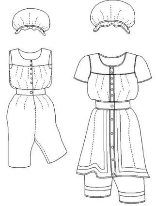 1880'S - 1890'S UNDERWEAR PATTERN SET, Mantua maker, Historical Sewing  Patterns (Women) - PAPER PATTERNS, Patterns (all paper)