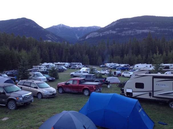 On site wilderness camping available