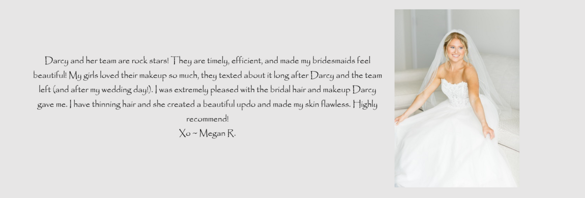 bridal makeup and hair review