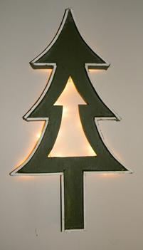 How to make a wall hanging Christmas Tree decoration. www.DIYeasycrafts.com