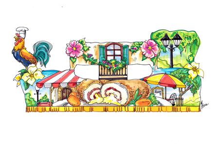 mardi gras floats to rent