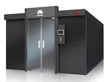 Magnetic sliding door
