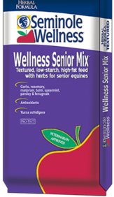 Wellness Senior Mix for older horses Textured 50 pounds