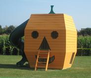 Wooden Pumpkin Play Structure