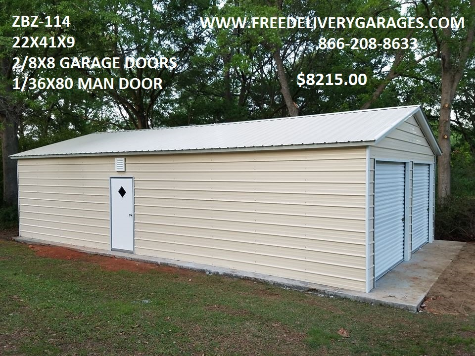 Free Delivery Garages Steel Carports Steel Garages Metal Carport