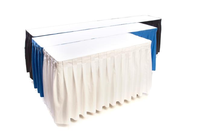 skirted table rentals skirting hahn rentals kitchener waterloo tables