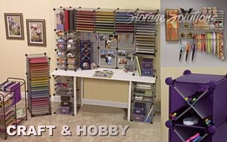 Craft  Hobby Organizational Storage Solutions
