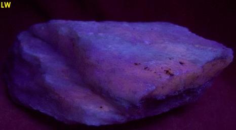 fluorescent TALC, Tremolite, Balmat, Balmat-Edwards Zinc District, St. Lawrence County, New York, USA