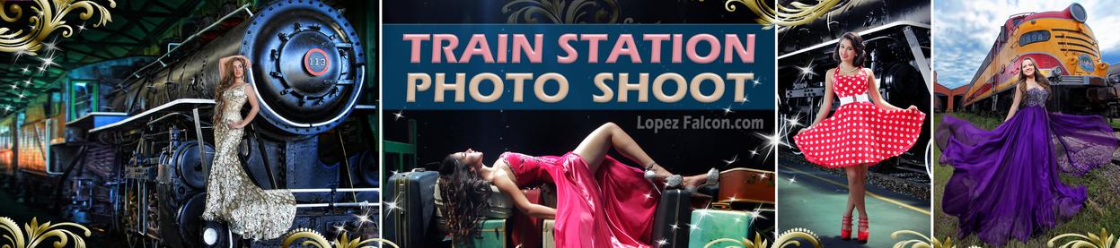 Quinceanera Train Miami Quince Quinces Trains Station Photography video Dresses Photo Shoot