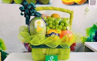giỏ hoa quả nhập khẩu giá rẻ đang bán