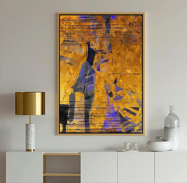 Gold Abstract Art, #Gold art, #abstract art, #Dubois Art