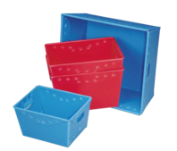corrugated plastic totes and boxes