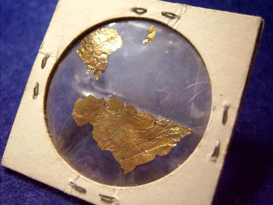 GOLD leaf - ex J and E Greene - unknown location