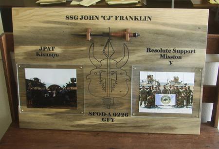 CUSTOM MILITARY RECOGNITION, SERVICE AWARDS