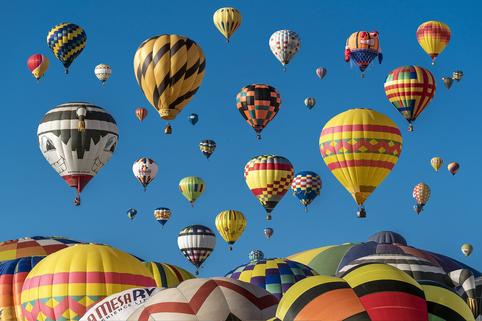 The Albuquerque Balloon Festival, October 12th-15th, 2023